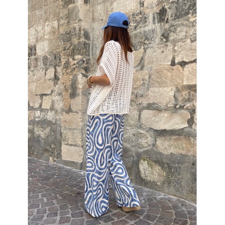 Casquette bleu jean
