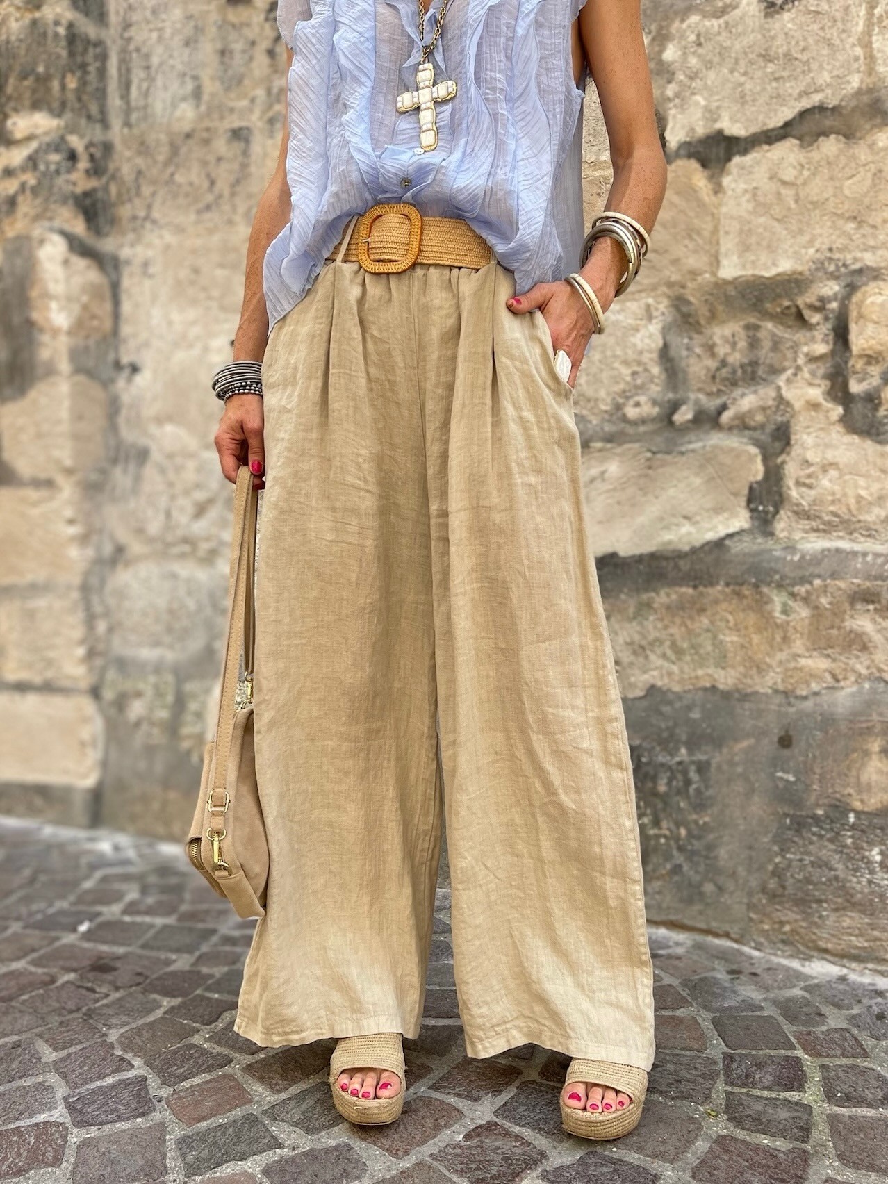 Flare lin camel