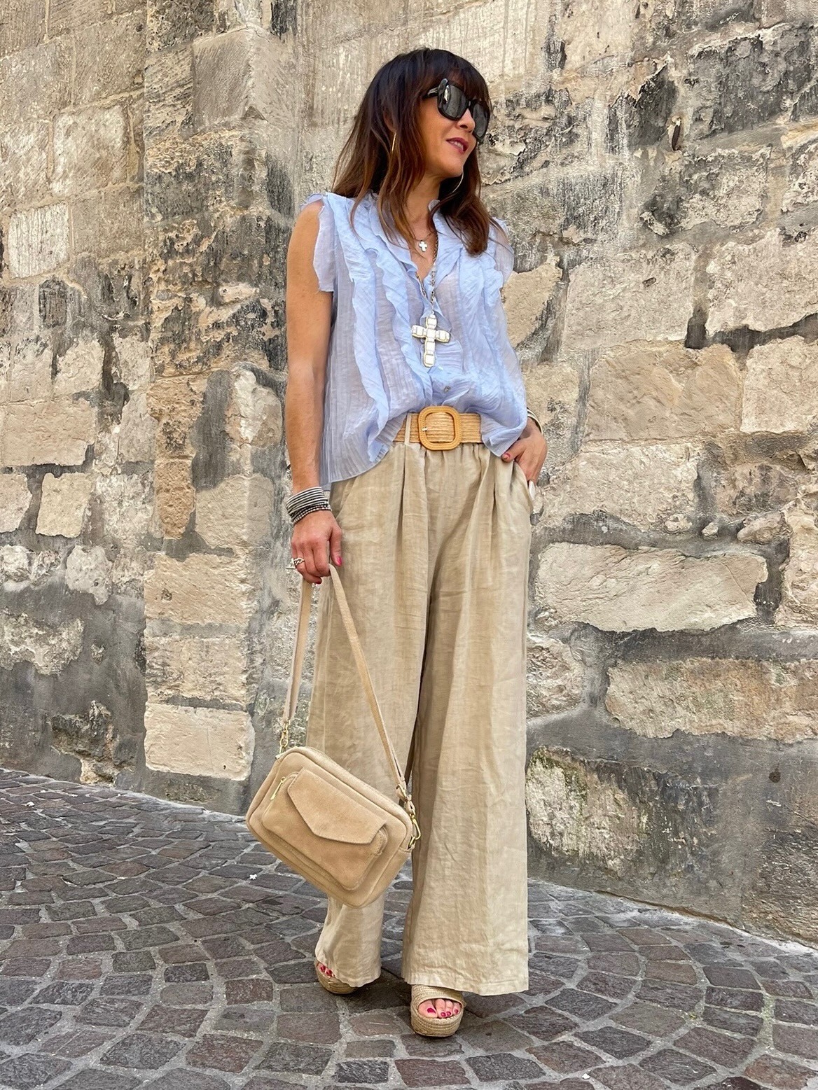 Flare lin camel