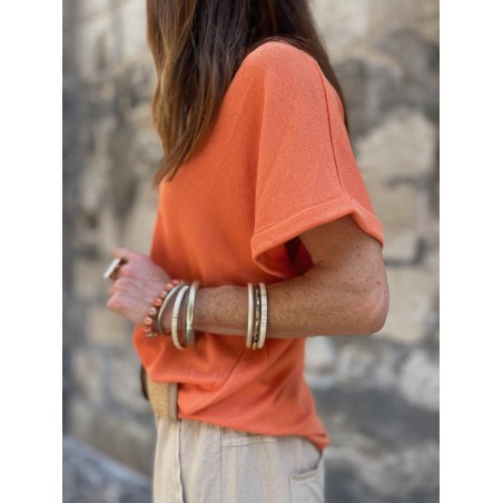 Top orange col V