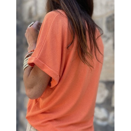Top orange col V