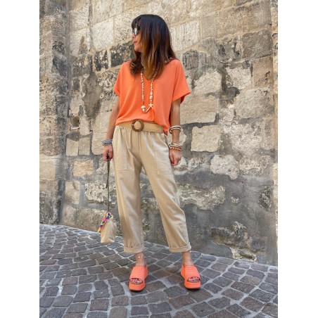 Top orange col V
