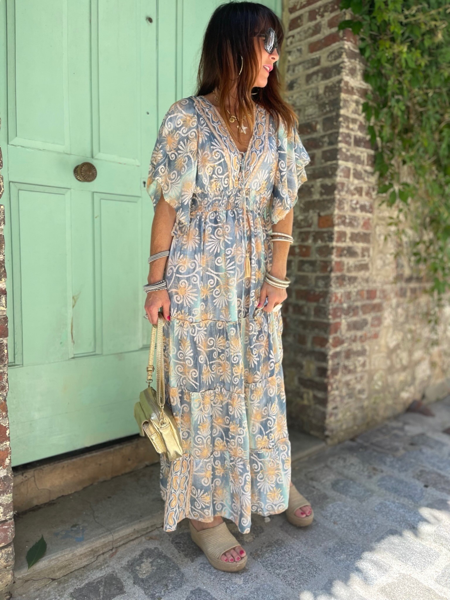 Robe longue bohème