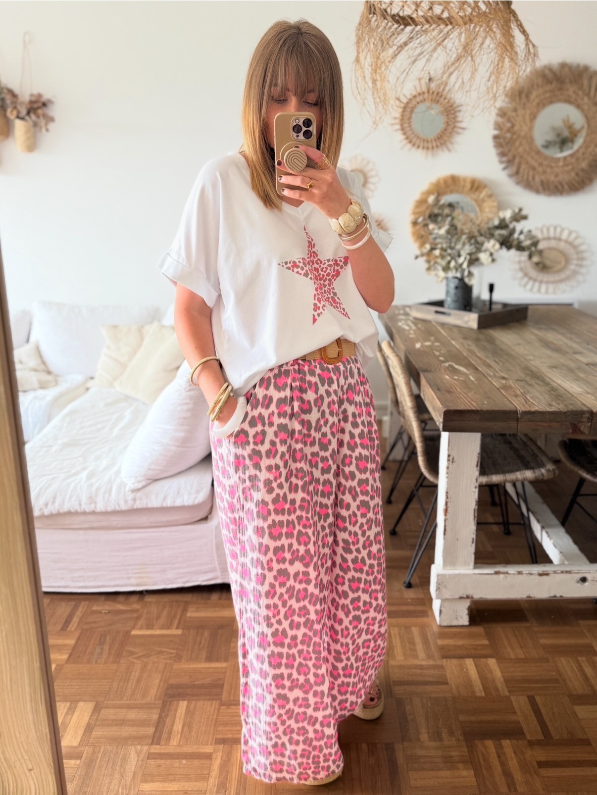 Flare gaze léo fuchsia
