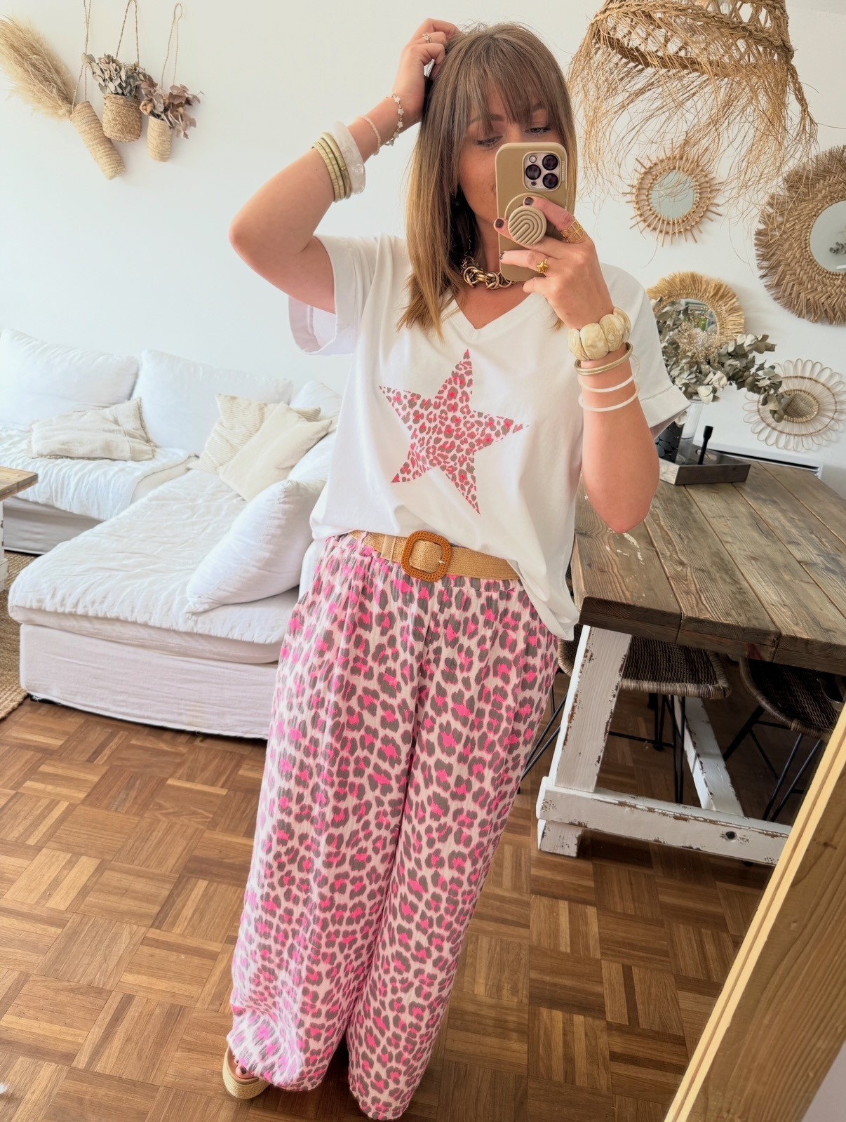 Flare gaze léo fuchsia