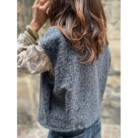 Gilet marine sans manche