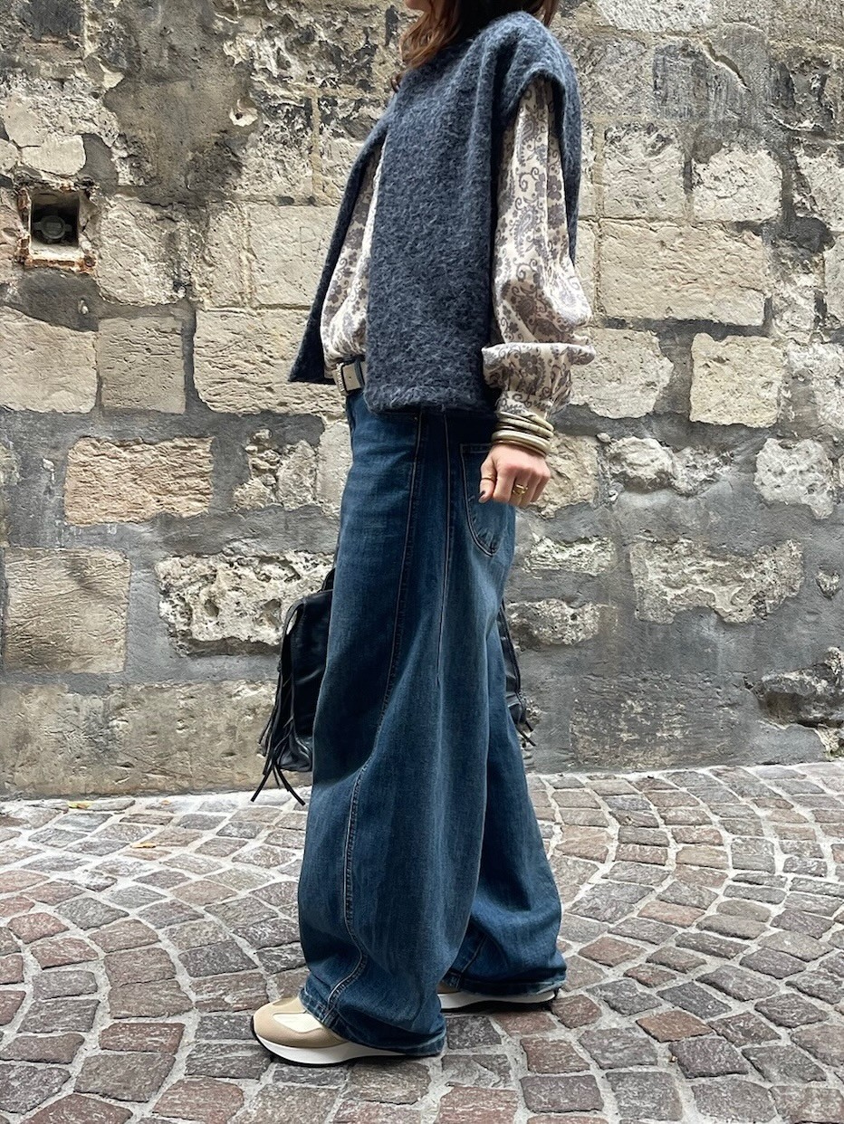 Gilet marine sans manche