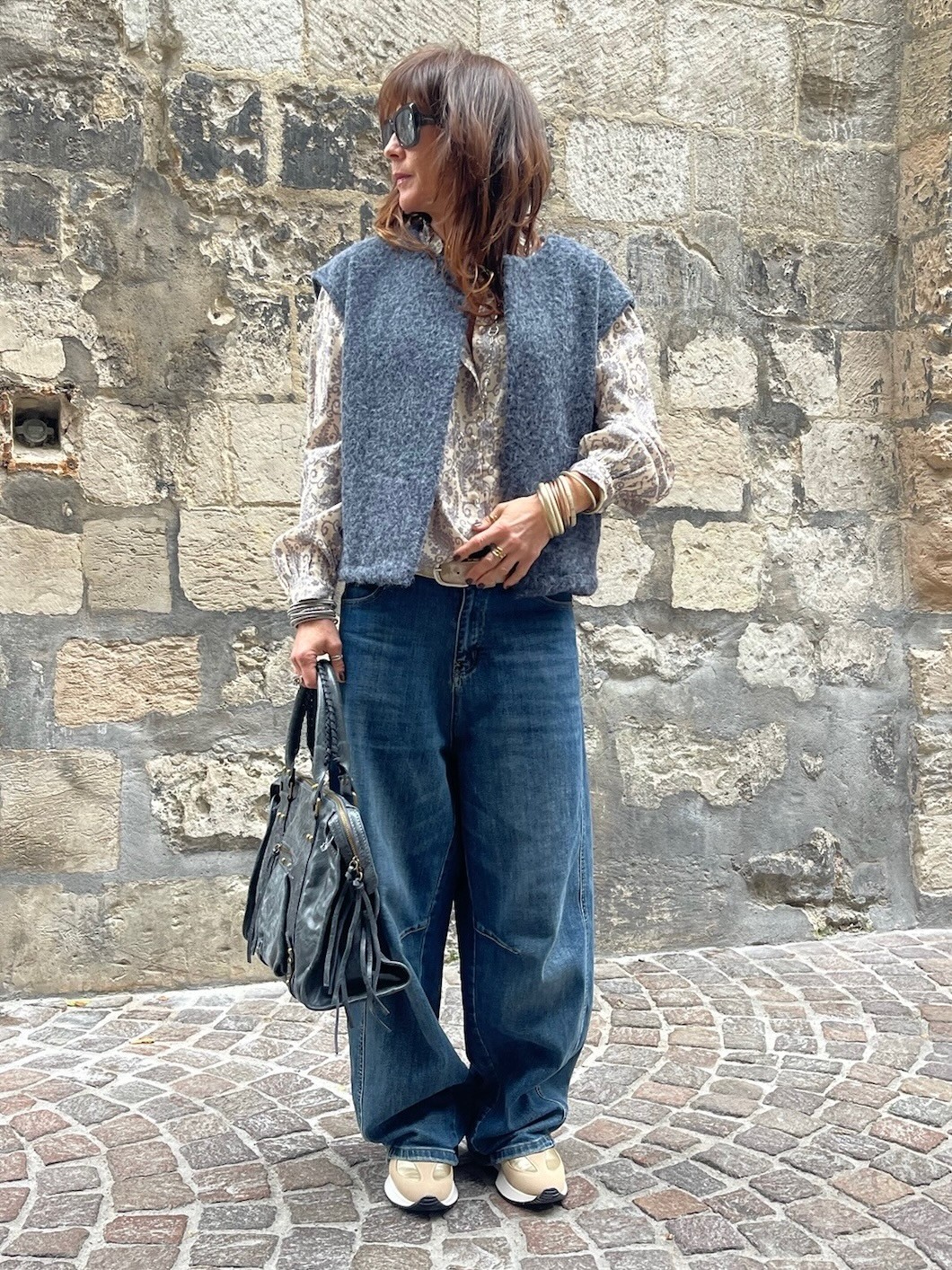 Gilet marine sans manche