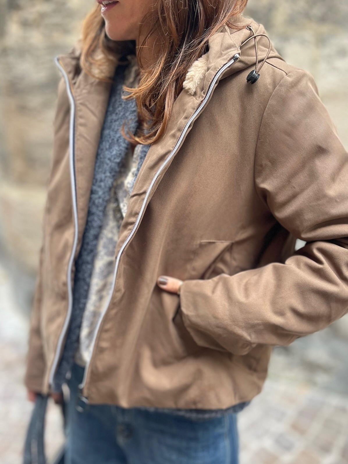 Gilet marine sans manche