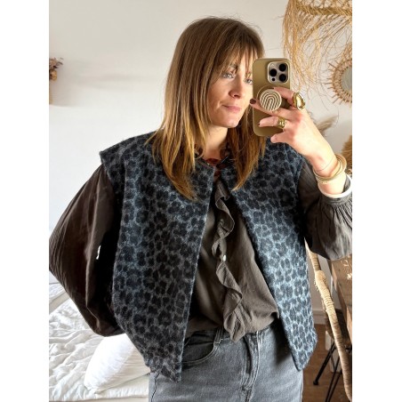 Gilet léo marine