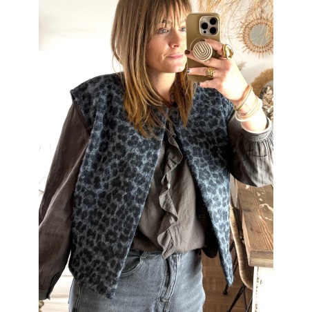 Gilet léo marine