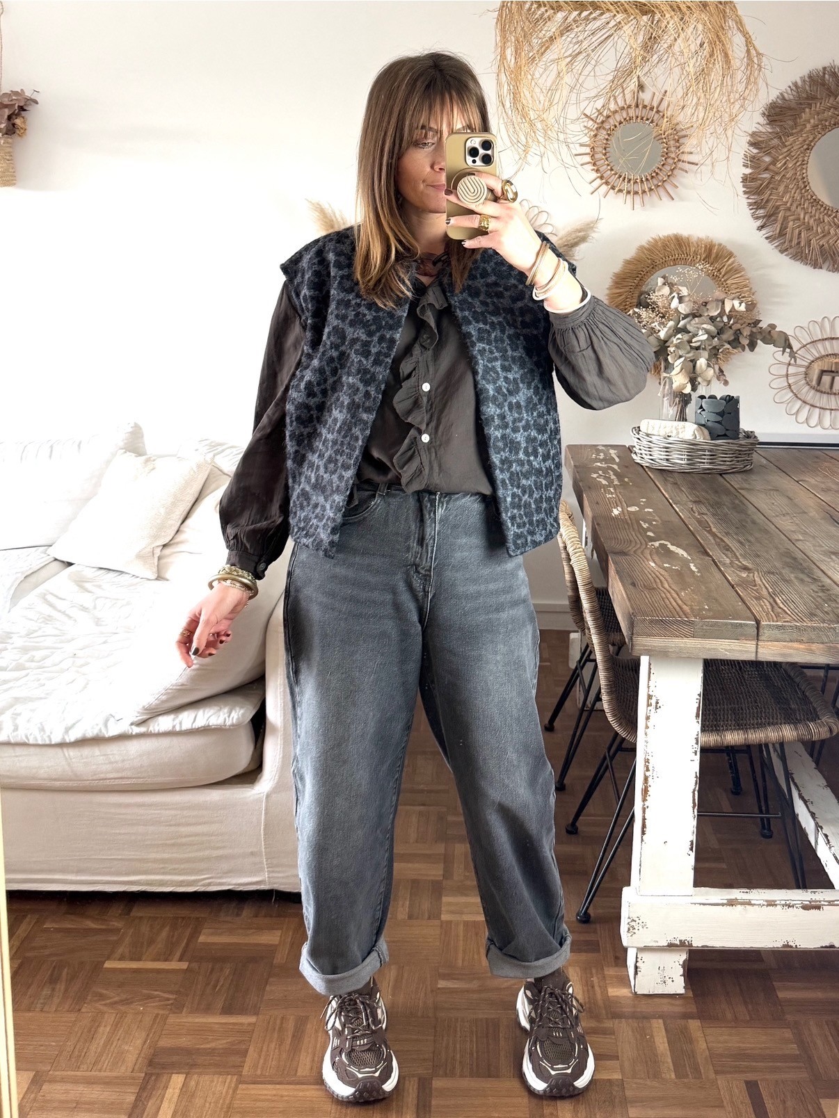Gilet léo marine