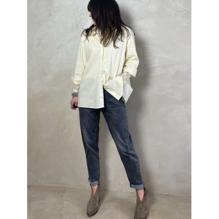 Chemise jaune