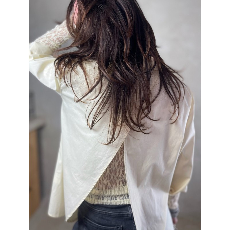 Chemise jaune