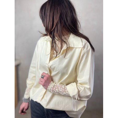 Chemise jaune