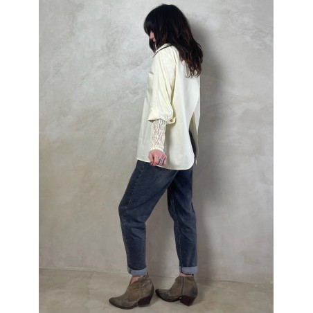 Chemise jaune
