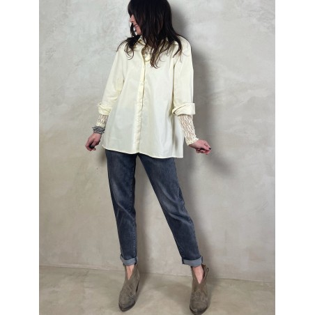 Chemise jaune
