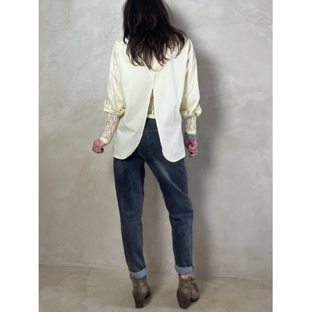 Chemise jaune