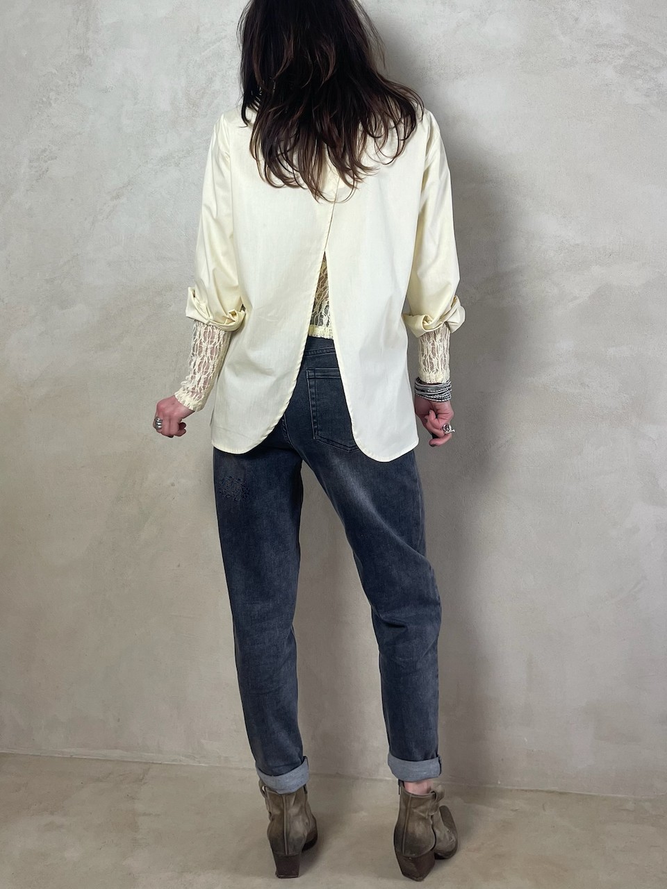 Chemise jaune