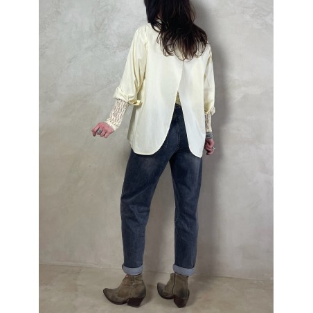 Chemise jaune