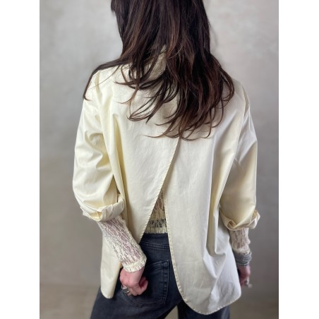 Chemise jaune