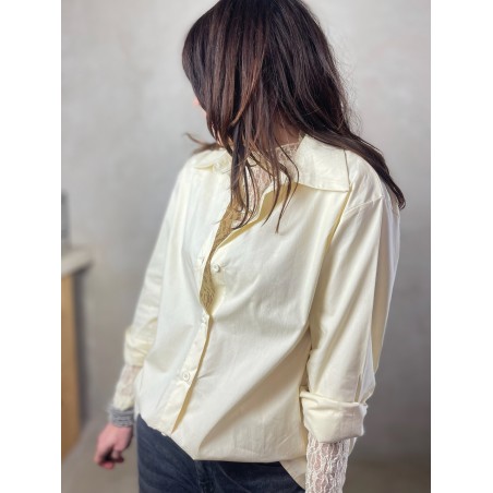 Chemise jaune