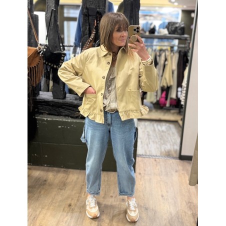 Veste trench volants