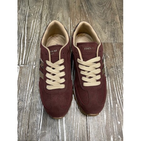 Baskets running Bordeaux