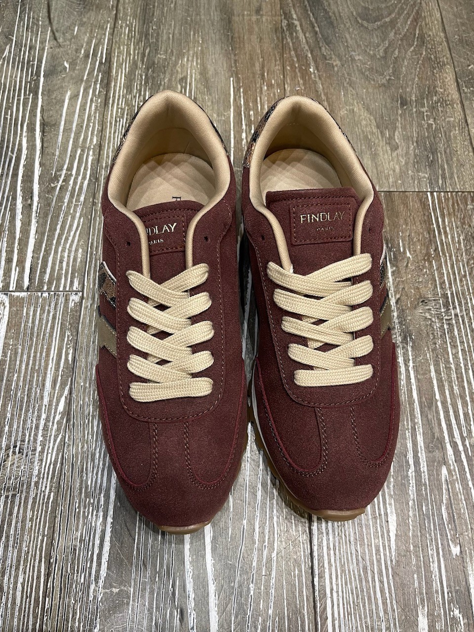 Baskets running Bordeaux