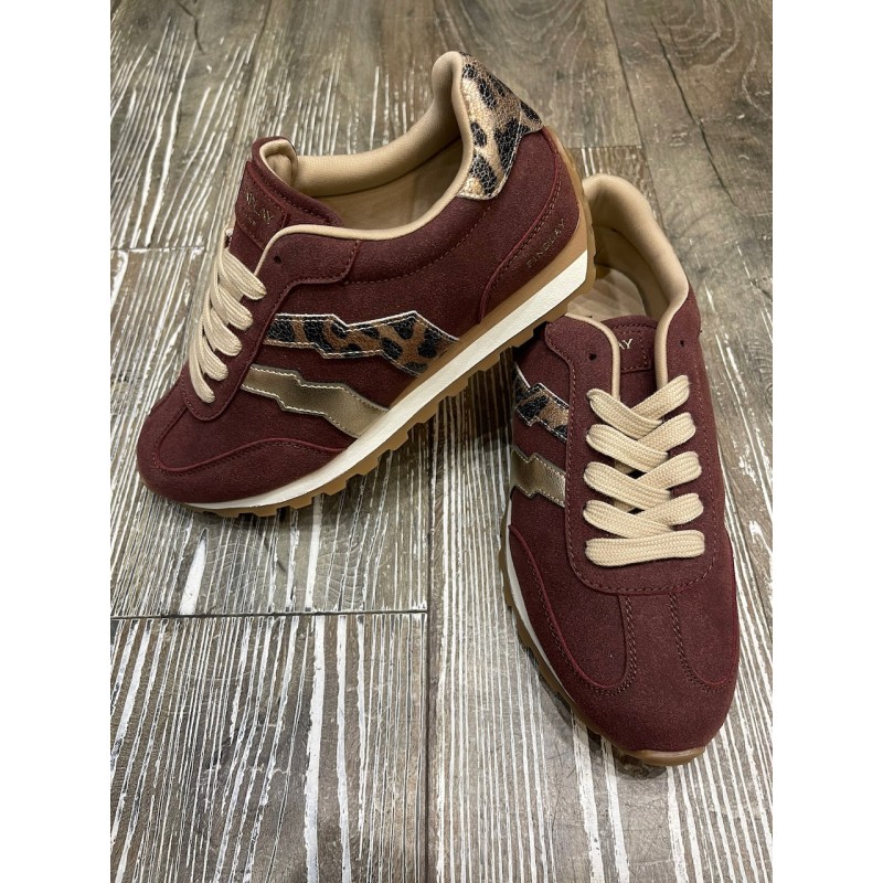 Baskets running Bordeaux