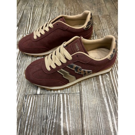 Baskets running Bordeaux