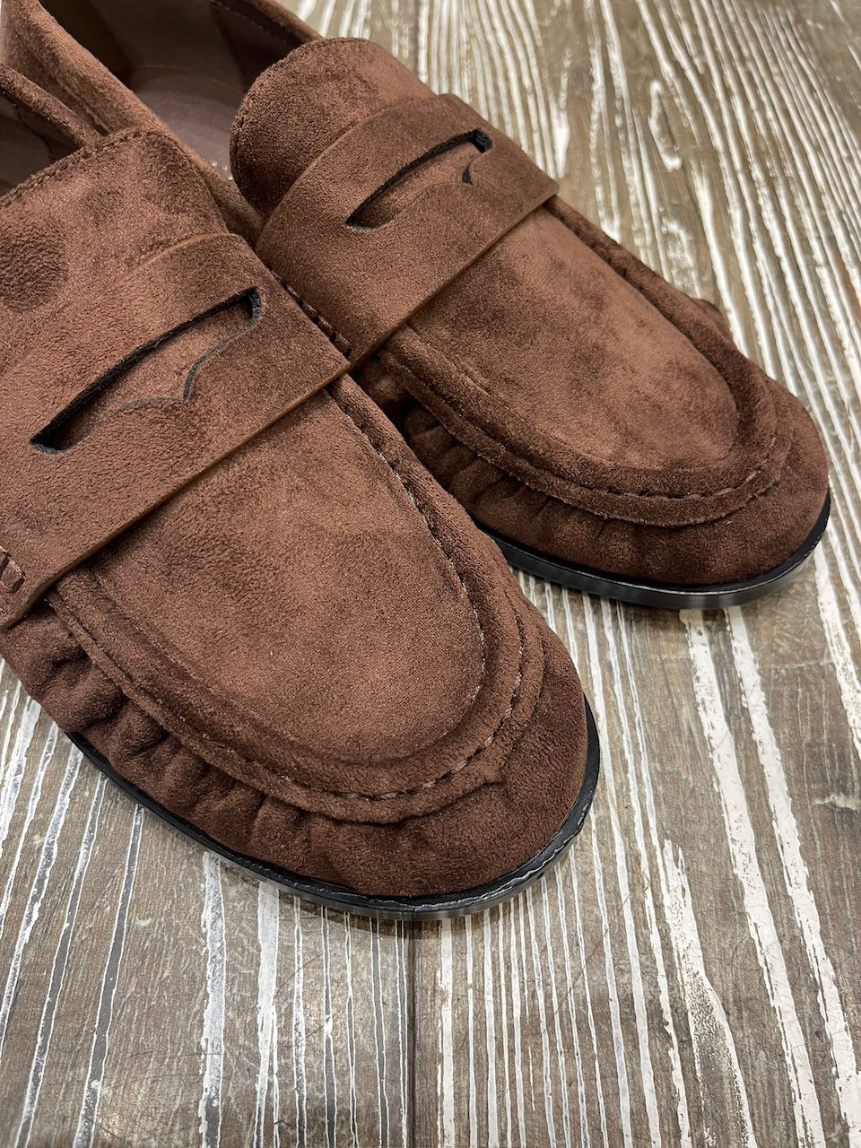 Mocassins chocolat