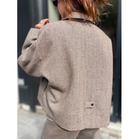 Veste chevrons