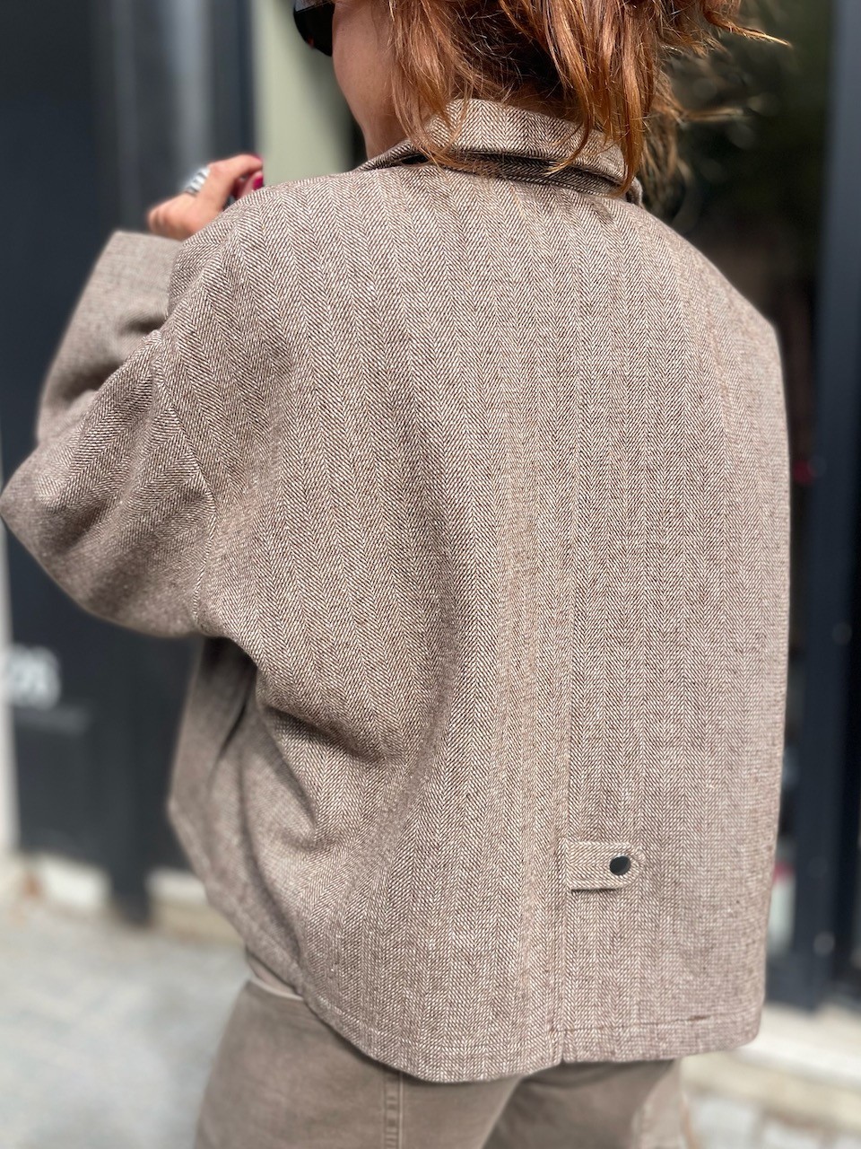 Veste chevrons