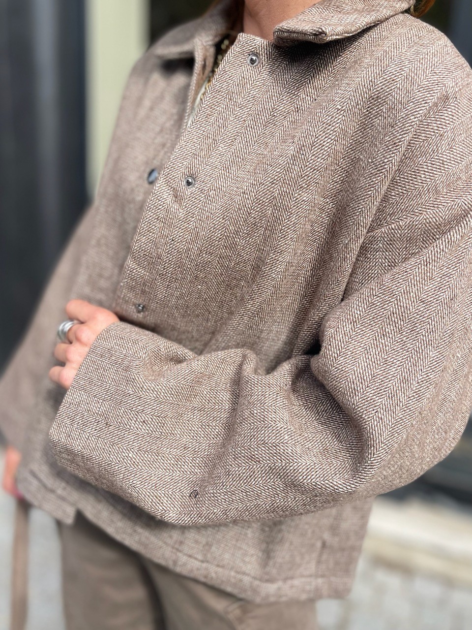 Veste chevrons