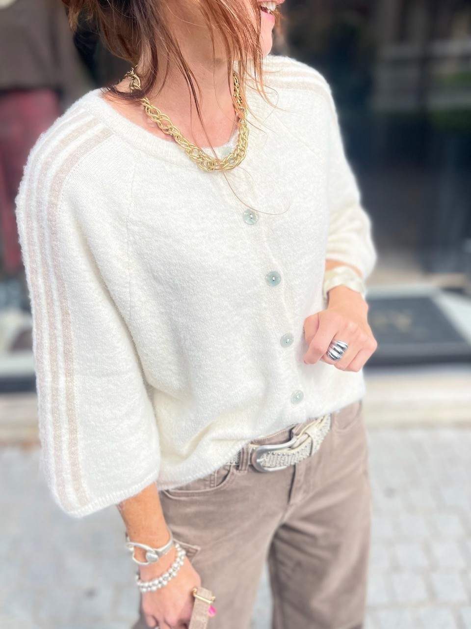 Gilet étoile et bande