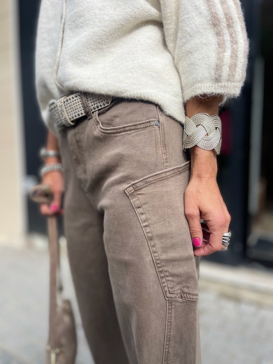 Pantalon poche
