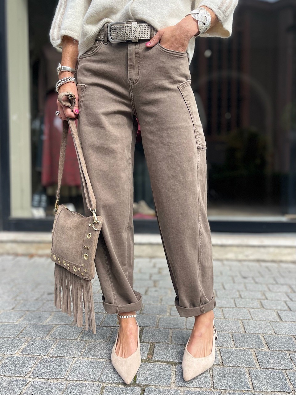 Pantalon poche