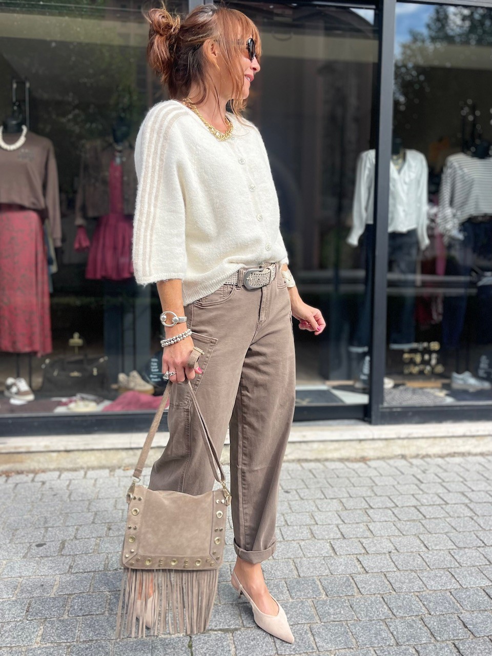 Pantalon poche