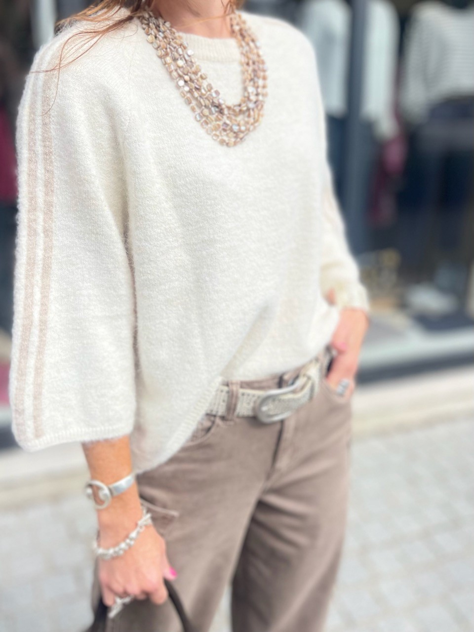 Pull Bande et étoile