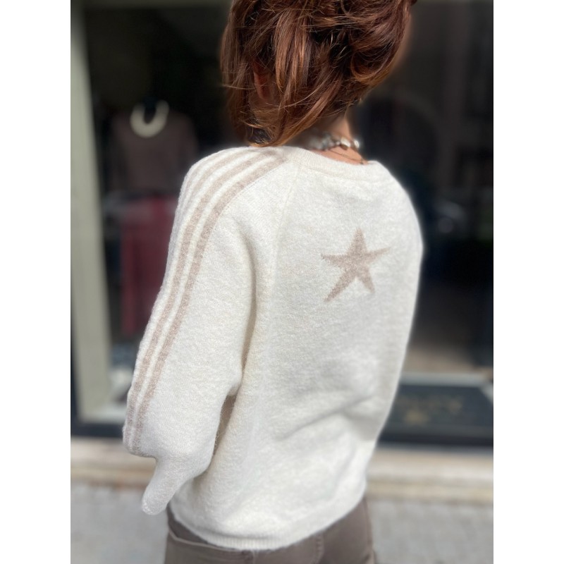 Pull Bande et étoile