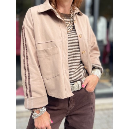 Veste bandes
