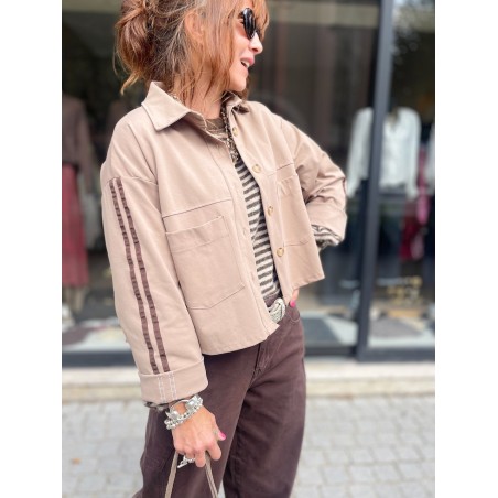 Veste bandes