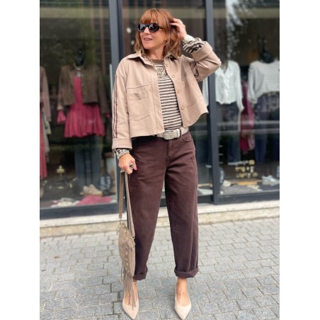 Veste bandes