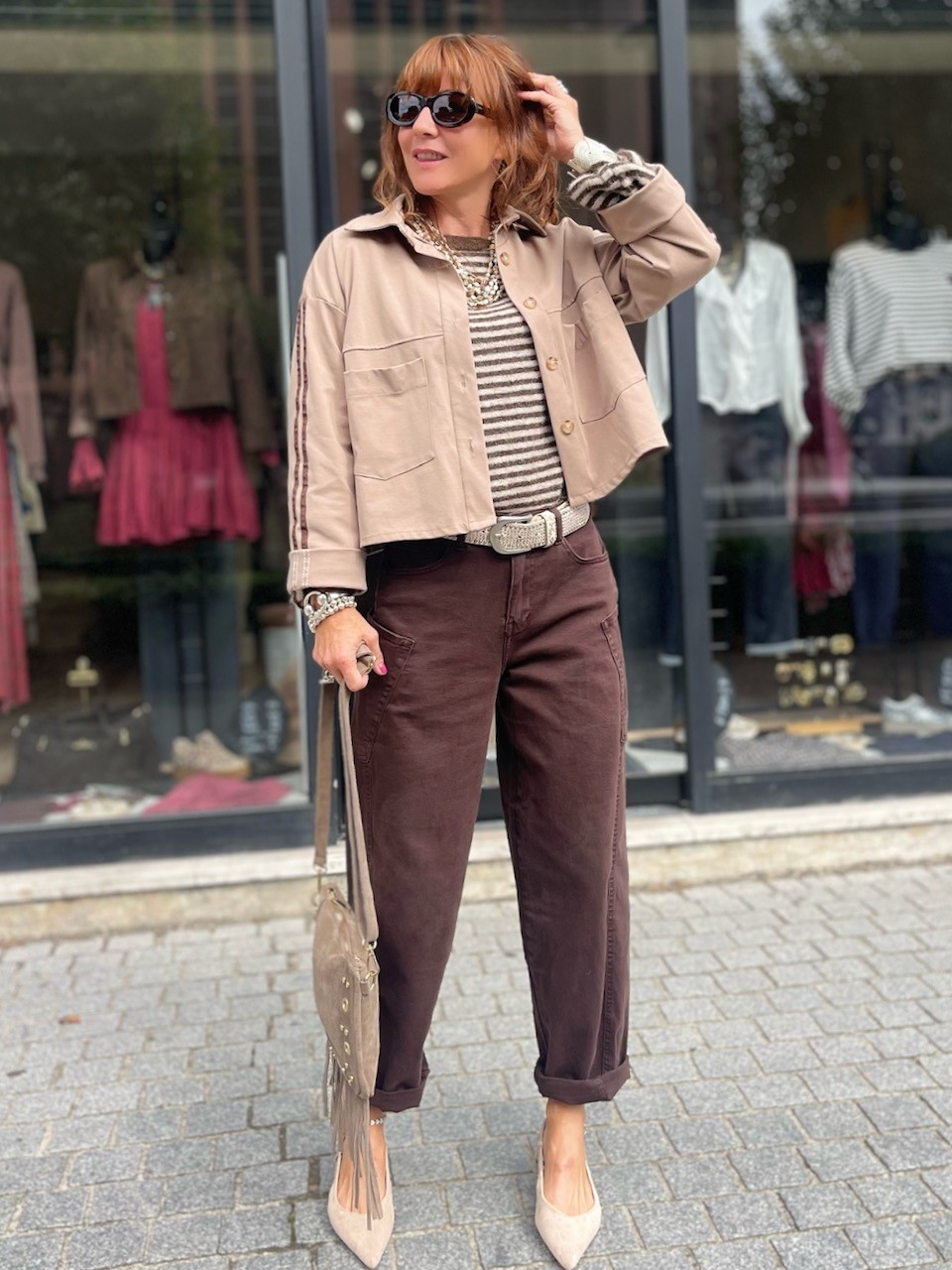 Veste bandes