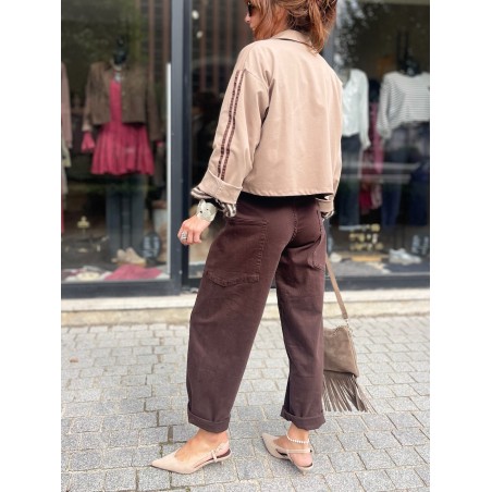 Pantalon poche choco