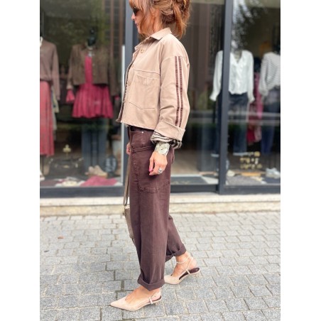Pantalon poche choco