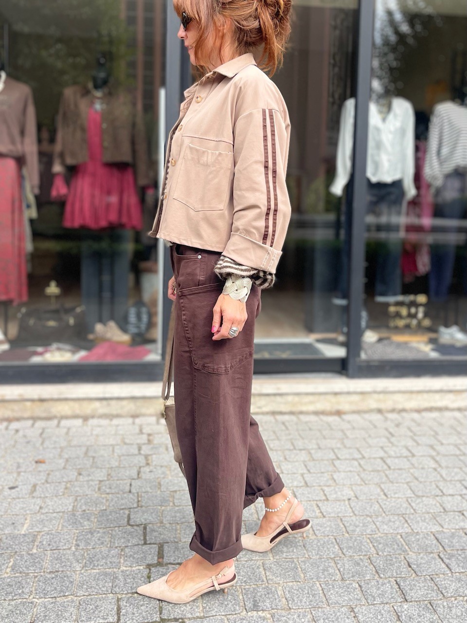 Pantalon poche choco