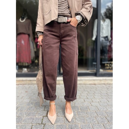 Pantalon poche choco