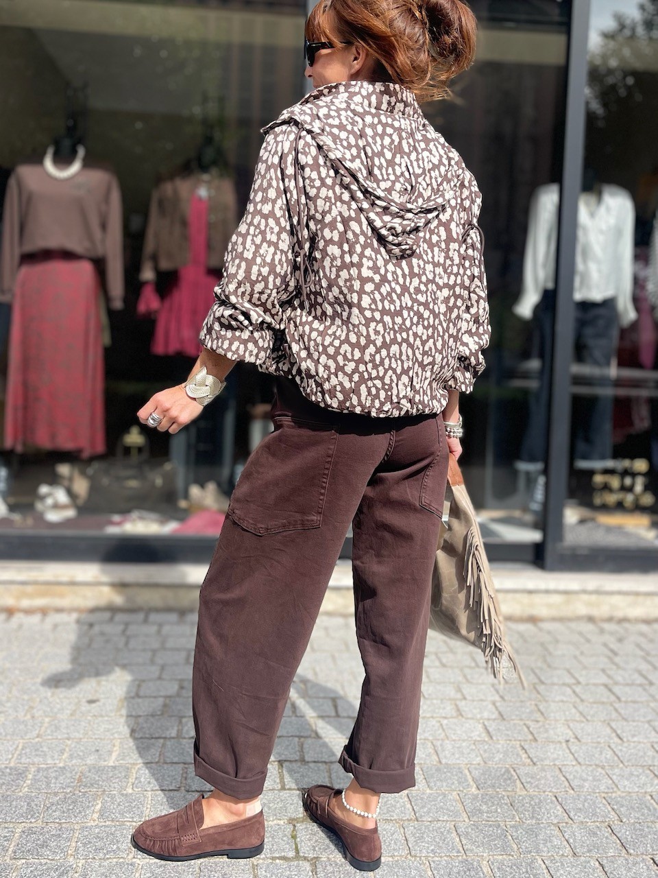Veste léo capuche